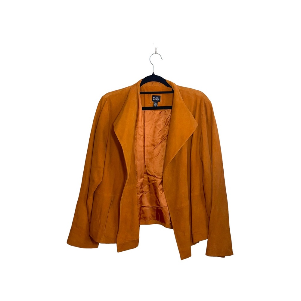 Eileen Fisher Orange Jacket